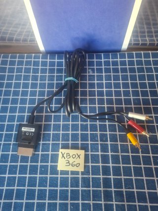 XBOX360 ORIGINAL CABLE TV RCA AV