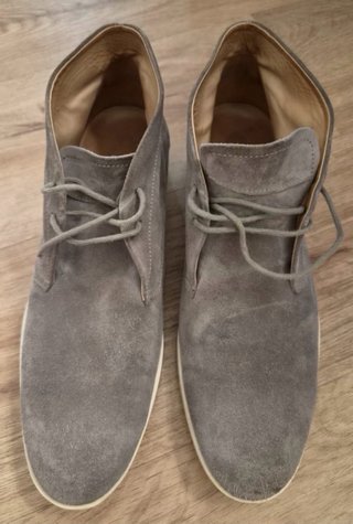 TOD’s Botines de ante gris. Talla 42.5