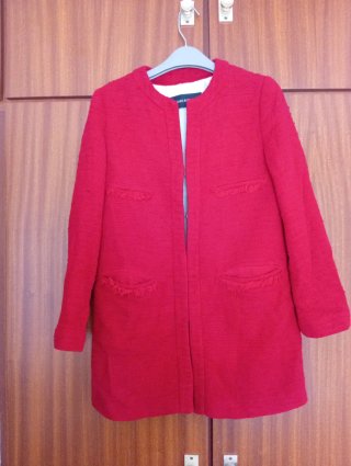 Chaqueta Zara Roja
