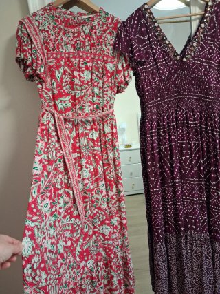 2 Vestidos Estampados Talla L