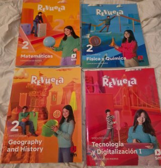 Libros 2do ESO-Proyecto Revuela
