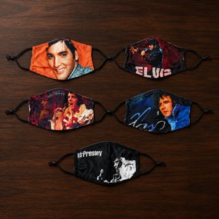 Mascarillas Elvis Presley (Pack 5)