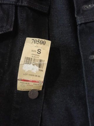 Chaqueta vaquera Levi's negra