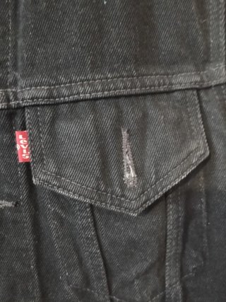 Chaqueta vaquera Levi's negra