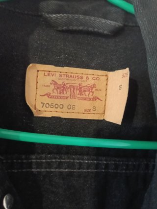 Chaqueta vaquera Levi's negra