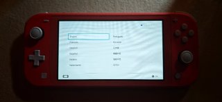 Nintendo Switch Lite Coral Scatola + Custodia
