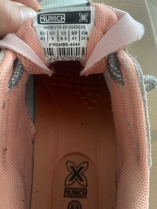 Zapatillas Munich Verdes y Naranjas