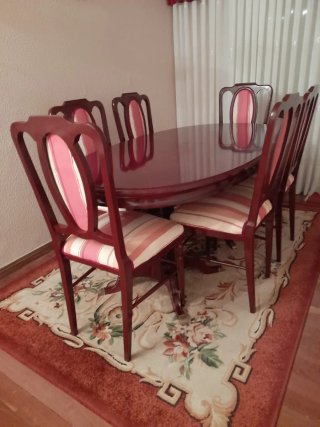 Mesa de Comedor con 6 Sillas