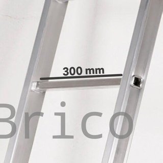 Escalera Aluminio Elite 3x8 - 2,32+2,32+2,32 Metros