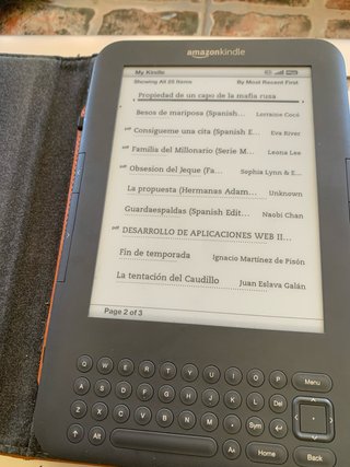 Amazon Kindle E-reader Negro