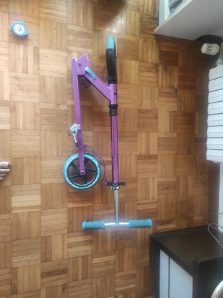 Patinete Urbano Plegable Morado