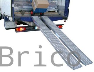 Juego Rampas Aluminio 2000x400 Mm
