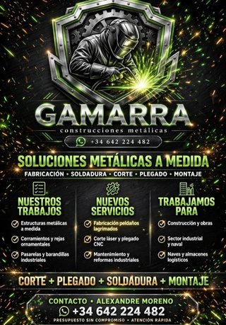 Construcciones metálicas Carpintería metálica