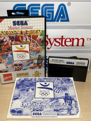 Olympic Gold SEGA Master System Completo CIB