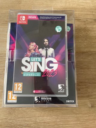 Videojuego Let's Sing 2023 Nintendo Switch NUEVO