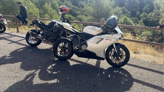 Ducati 848 Blanca