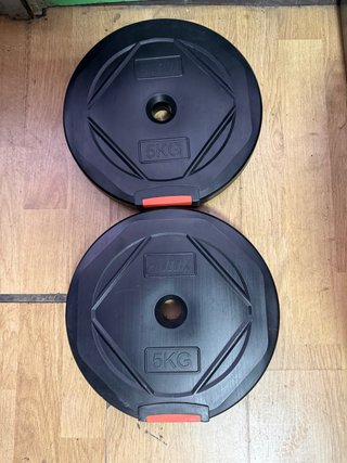 Lote 2 discos PVC 5kg