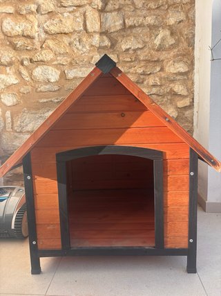 Caseta de Madera para Perro Grande