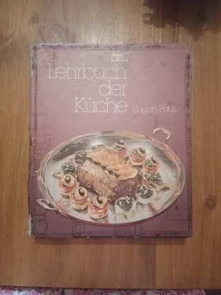Libro de cocina. Lehrbuch der Küche Eugen Pauli.
