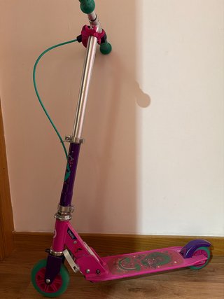 Patinete Oxelo rosa y morado
