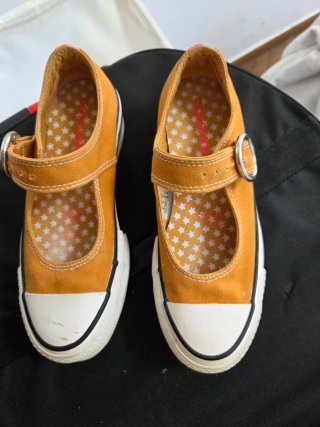 Zapatillas Converse Mary Jane Naranja