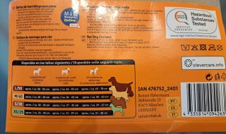 Disfraz de Murciélago para Perro Talla S