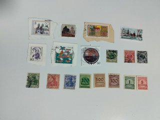 Lote 18 Sellos Postales Usados Alemania