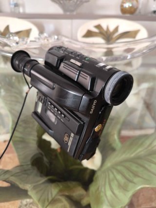 Videocámara Sanyo Negra