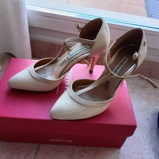 Zapatos de tacón Mariamare beige
