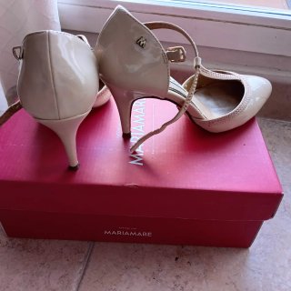 Zapatos de tacón Mariamare beige