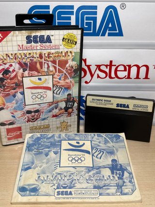 Master System Olympic Gold Ed. ESP