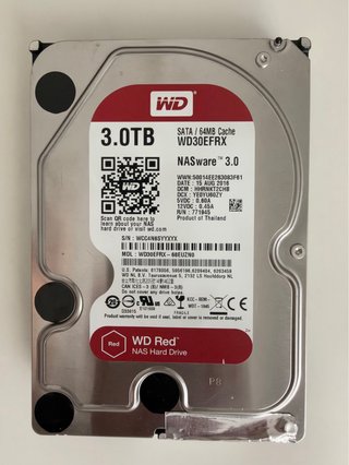 Disco Duro WD Red 3TB NAS