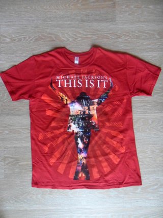 Camiseta Michael Jackson This Is It Hombre Talla M