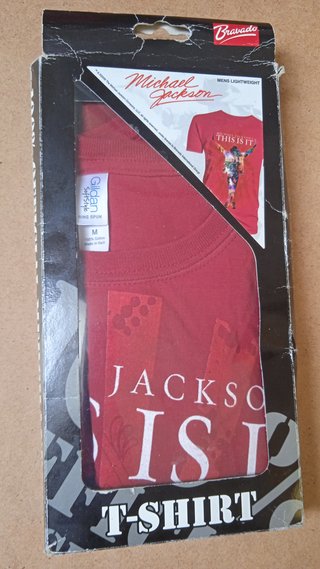 Camiseta Michael Jackson This Is It Hombre Talla M