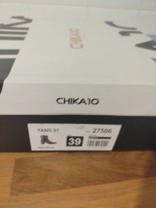 Botines CHIKA10 Negro Talla 39