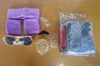 Disfraz Retro Años 80 Talla XXL