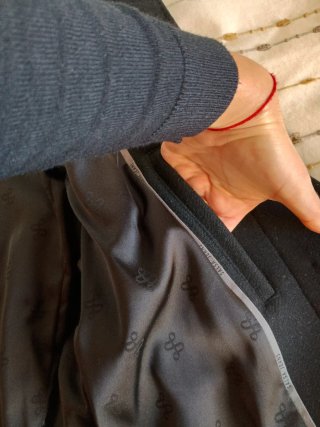 Abrigo Salsa Jeans Negro Mujer