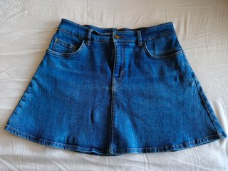 Falda vaquera mini