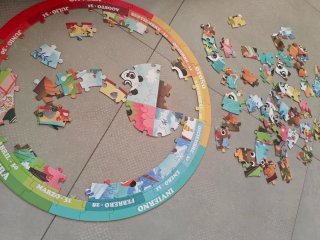 Puzzle Circular