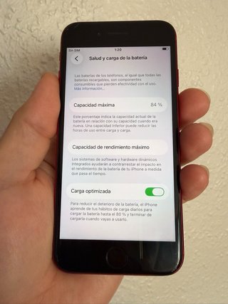 iPhone SE 3ª Gen 128GB Rojo