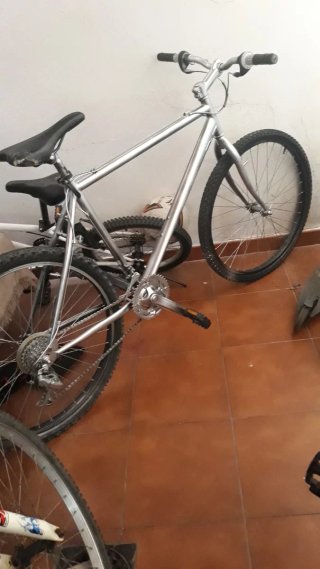 Bicicleta de Montaña Plateada btwin  l 300