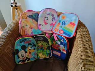 Mochilas infantiles Disney, Marvel, Unicornio