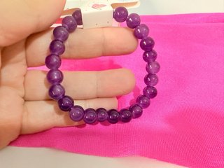Pulsera de Cuentas Moradas