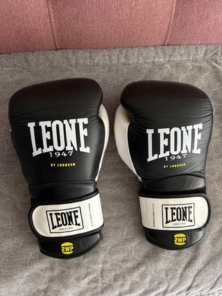 Guantes de Boxeo Leone 1947 Negros