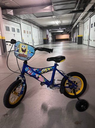 Bicicleta Infantil Bob Esponja