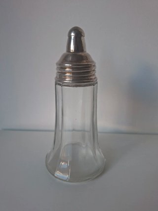 Dosificador de azúcar cristal y plata