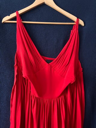 Vestido rojo de fiesta