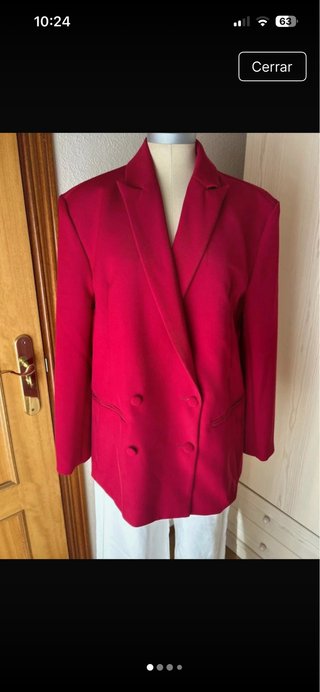 Chaqueta Roja Oversize