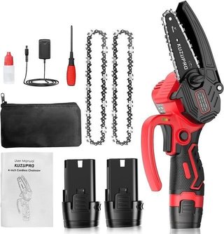 Mini Motosierra a Batería