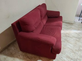 Divano 2-3 posti granata